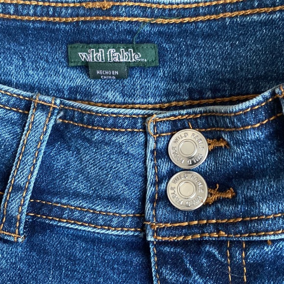 NWT Wild Fable Blue Denim Skirt - Picture 3 of 5